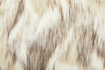 Nomad Lamina Natural Rectangular Fur Cushion