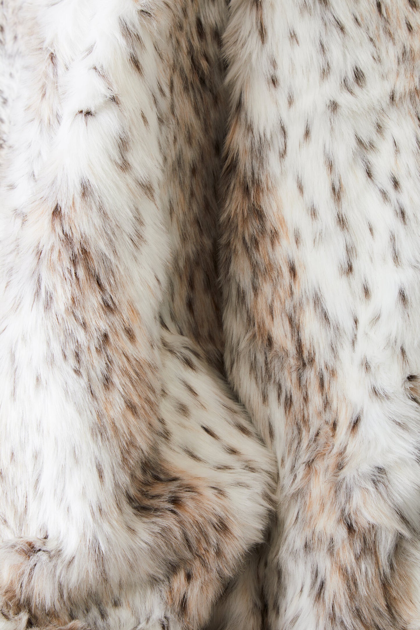 Nomad Lamina Animal Print Fur Throw