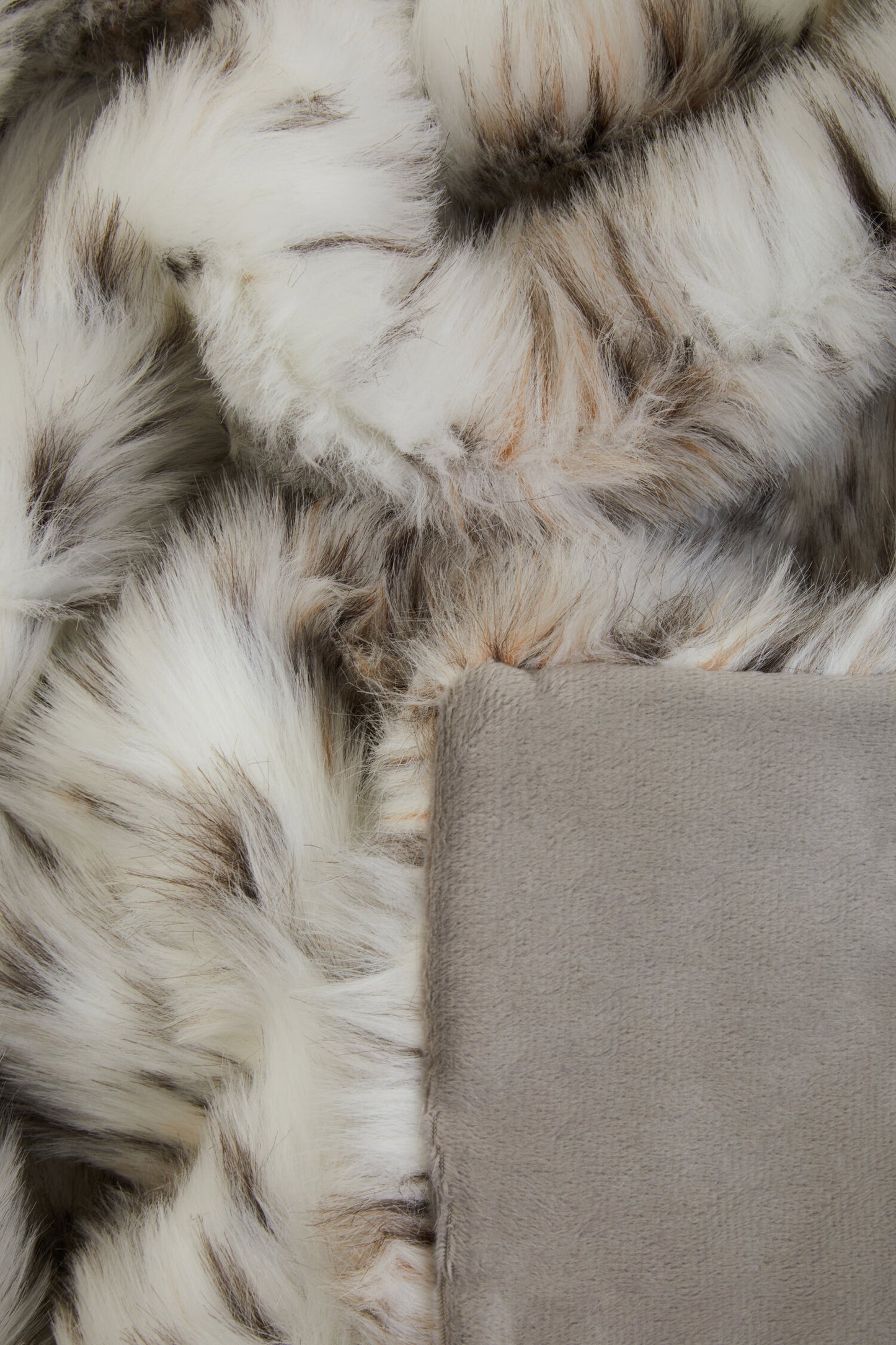 Nomad Lamina Animal Print Fur Throw