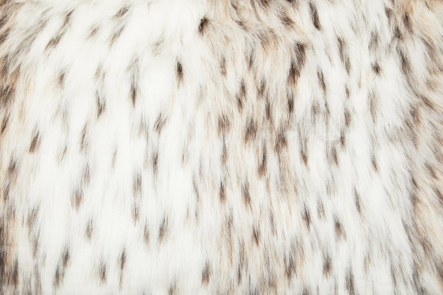 Nomad Lamina Animal Print Rectangular Fur Cushion