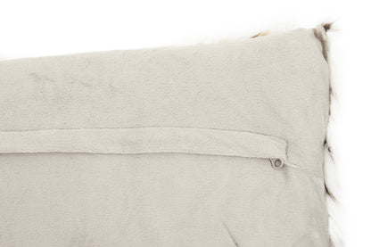 Nomad Lamina Animal Print Rectangular Fur Cushion