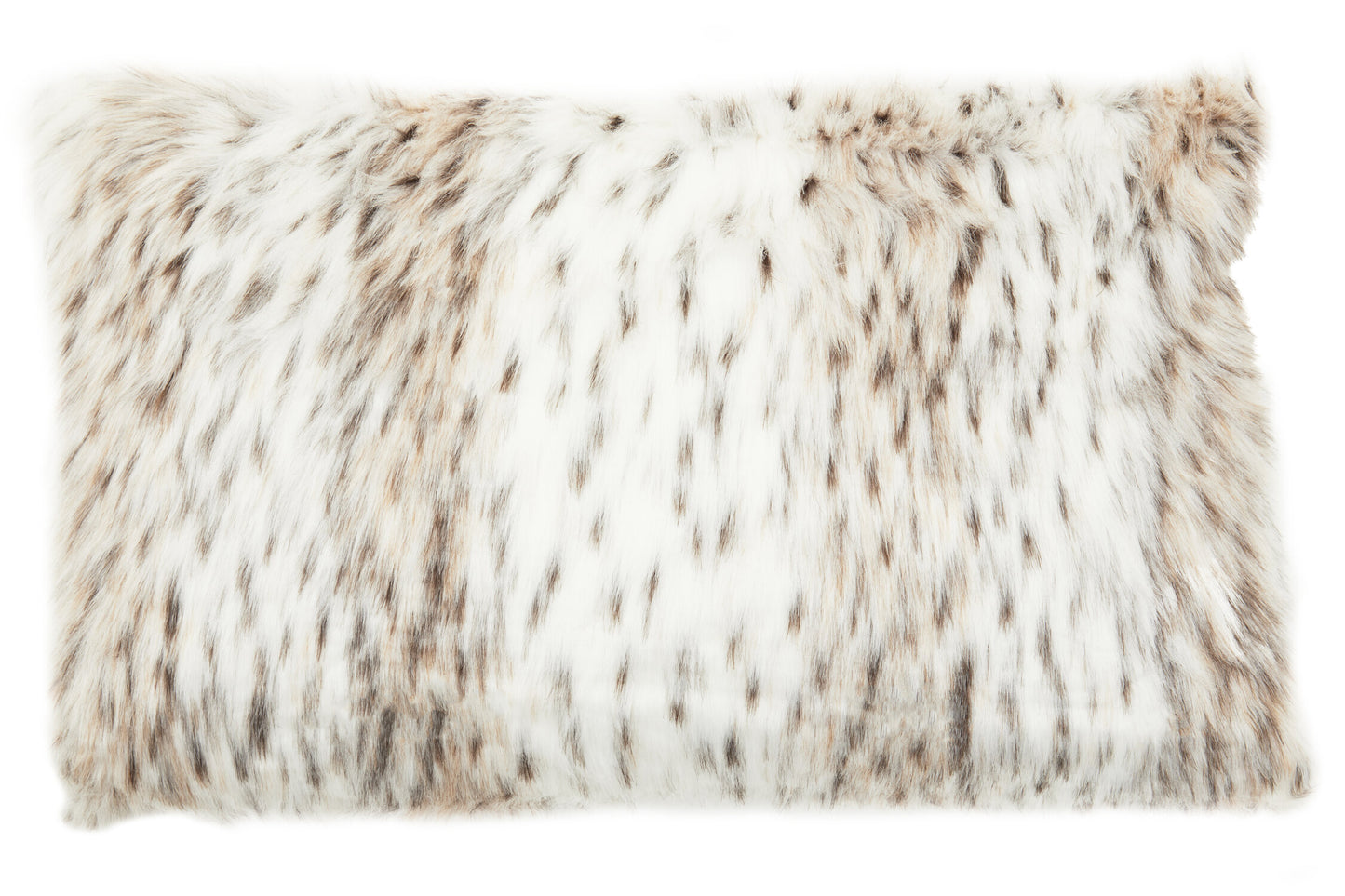Nomad Lamina Animal Print Rectangular Fur Cushion