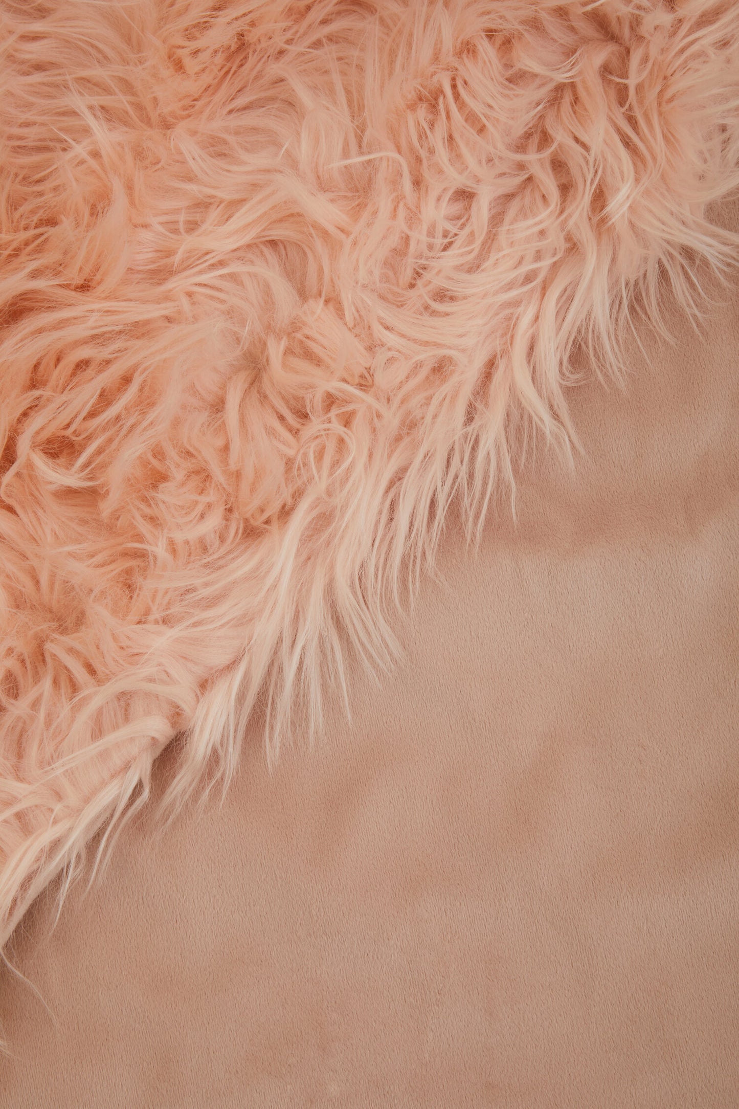 Nomad Lamina Pink Faux Fur Throw