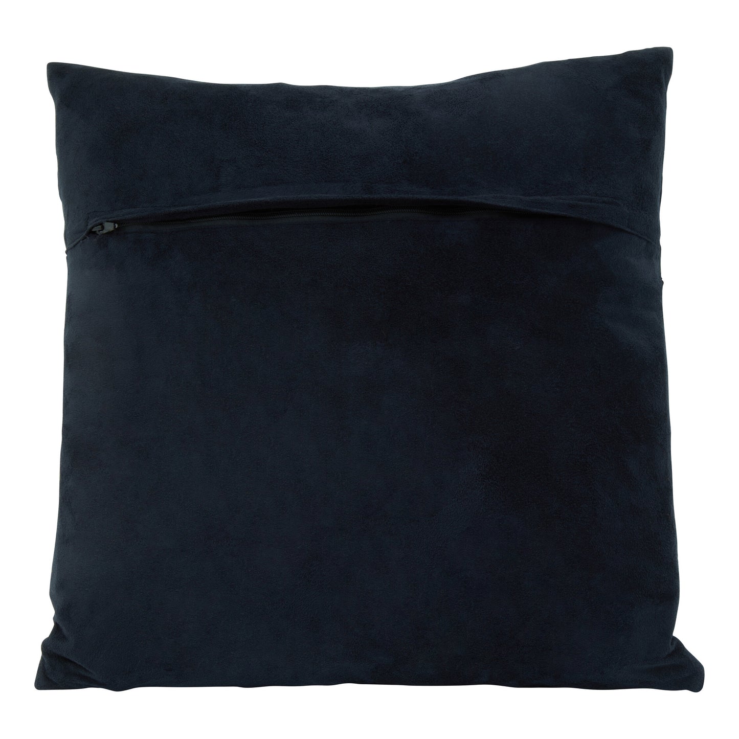 Africana Black White Hair On Leather Cushion | Bali & Blue