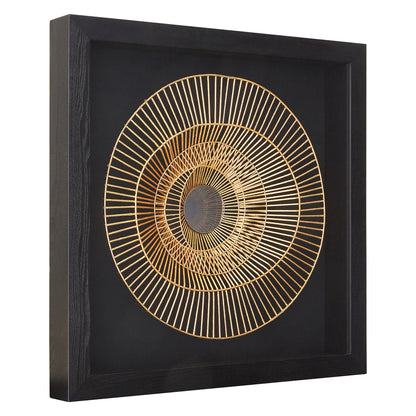 Africana Gold And Black Wall Art