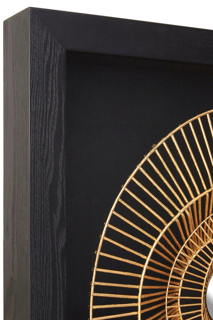 Africana Gold And Black Wall Art