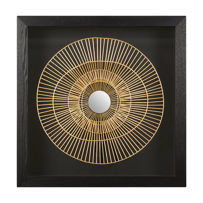 Africana Gold And Black Wall Art