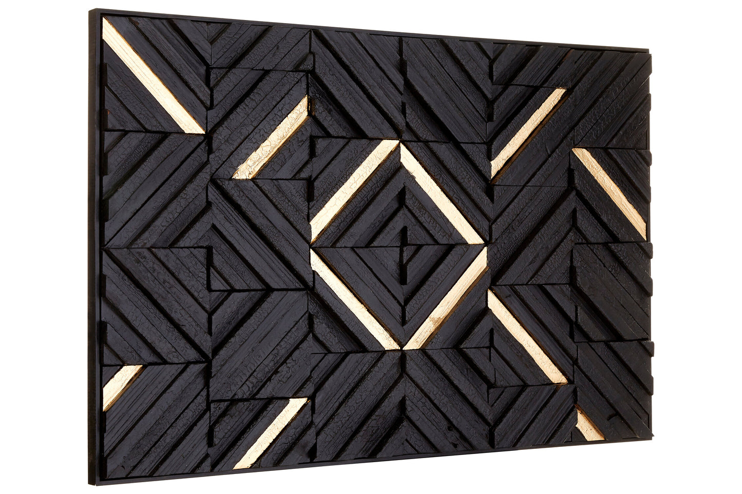 Africana Black Wood Carving Wall Art