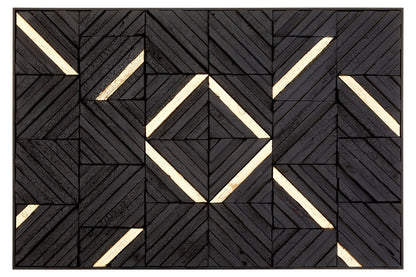 Africana Black Wood Carving Wall Art