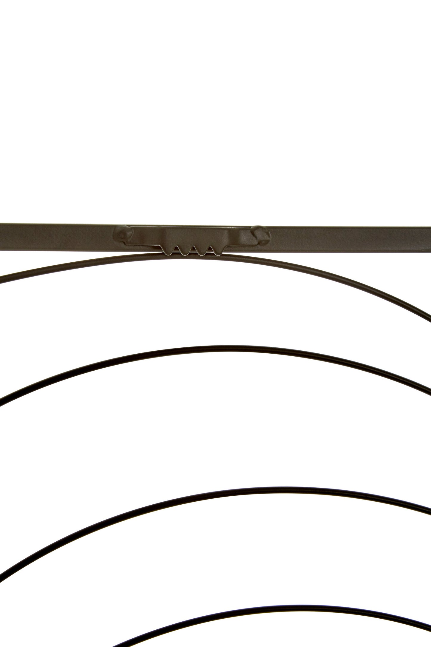 Aramis Small Black Metal Frame Leaf Design Wall Art