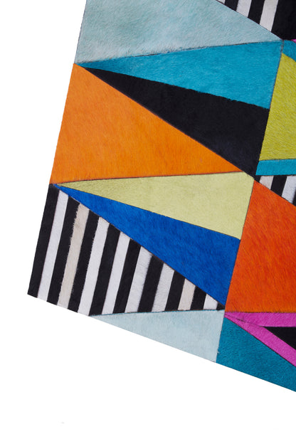 Sephora Multicolour Genuine Leather Wall Art