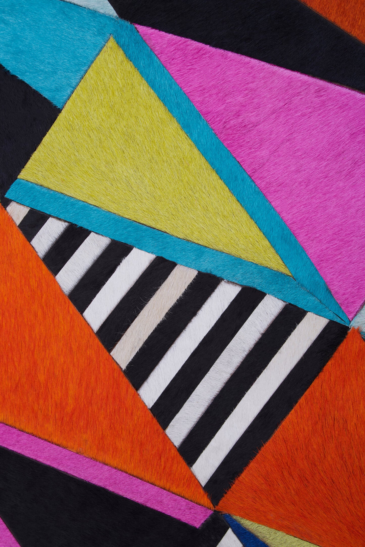 Sephora Multicolour Genuine Leather Wall Art