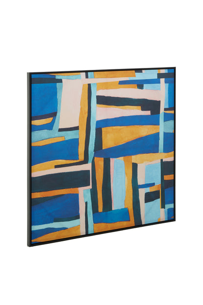 Galleria Multicolour Abstract Painting | Bali & Blue