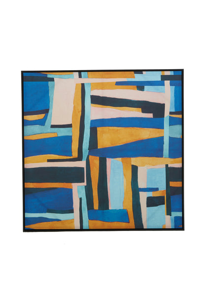 Galleria Multicolour Abstract Painting Wall Art | Bali & Blue