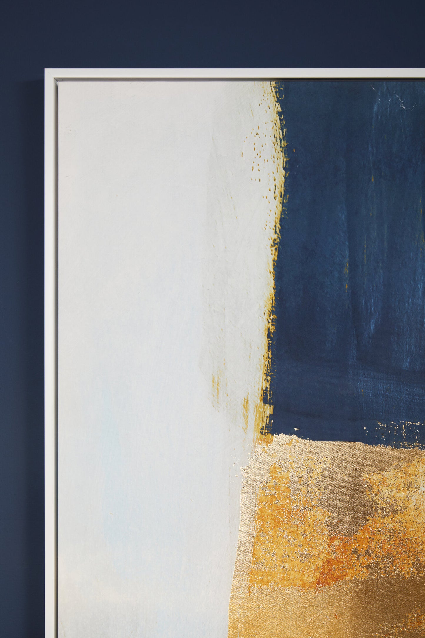 Galleria Blue and Gold Foil Wall Art