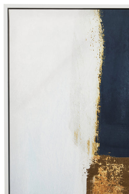Galleria Blue and Gold Foil Wall Art