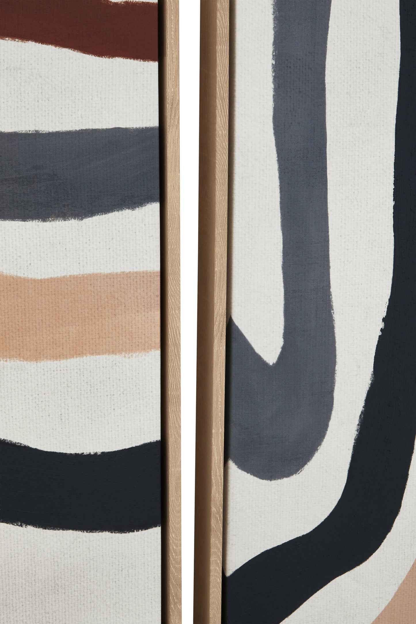 Galleria Multi Coloured Abstract Wall Art Set of 2