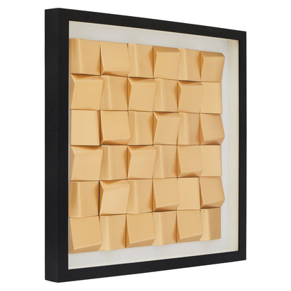 Midas Gold Carved 3D Wood Wall Art