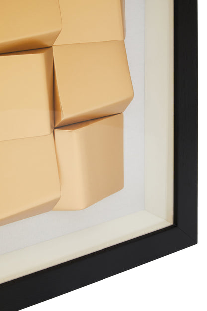 Midas Gold Carved 3D Wood Wall Art