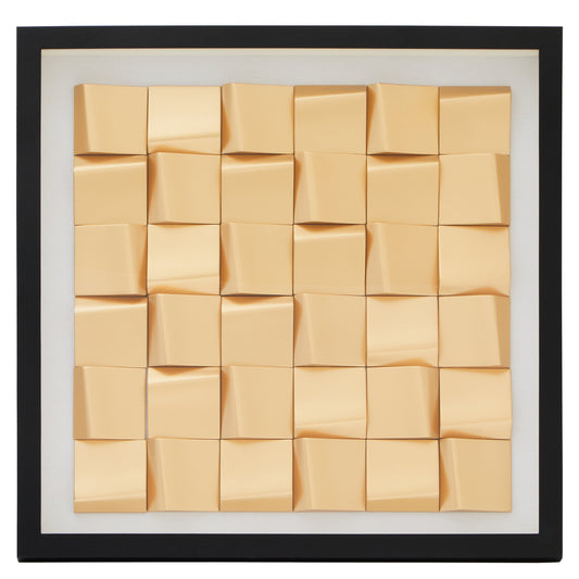 Midas Gold Carved 3D Wood Wall Art | Bali & Blue