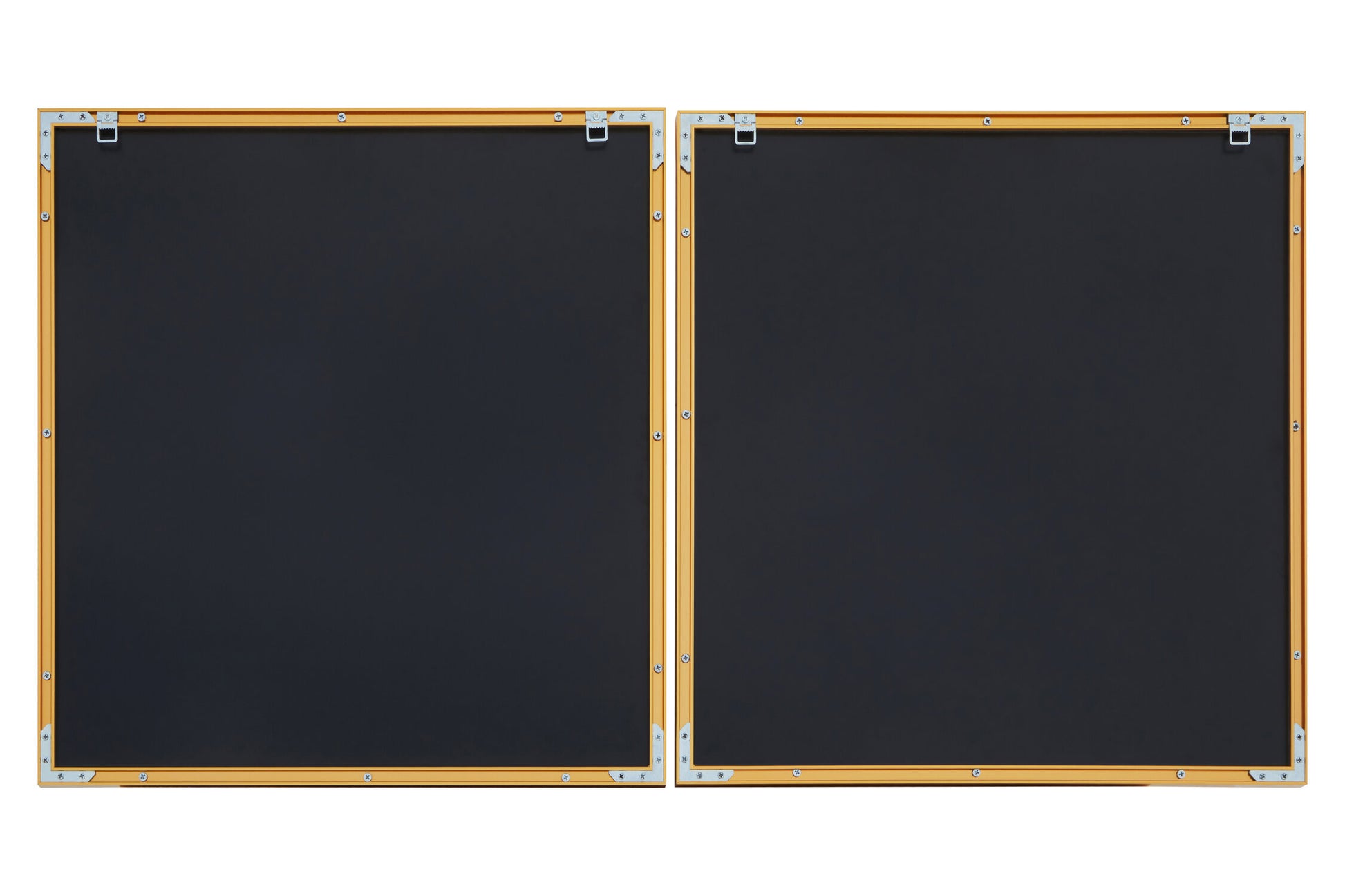 Midas Blue Gold Abstract Wall Art Set of 2 | Bali & Blue