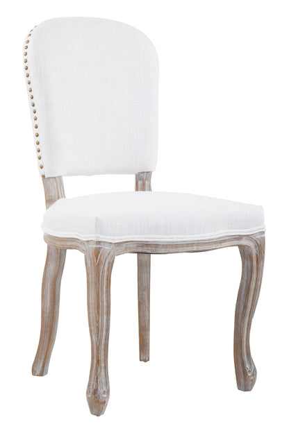 Davenport Ivory Linen Dining Chair