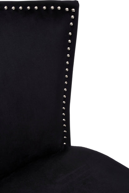 Davenport Luxe Black Dining Chair