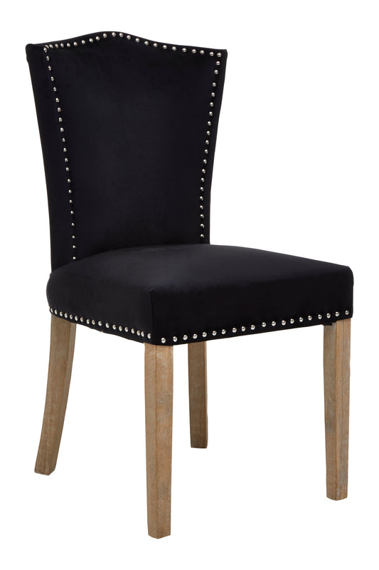 Davenport Luxe Black Dining Chair