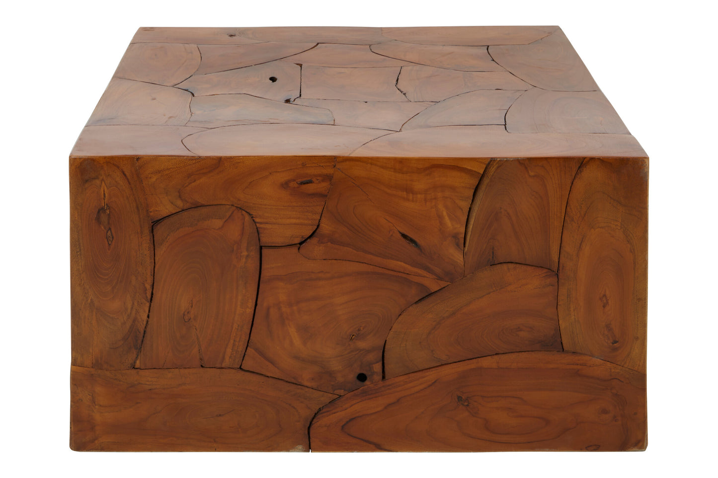 Amiandos Teak Wood Square Coffee Table