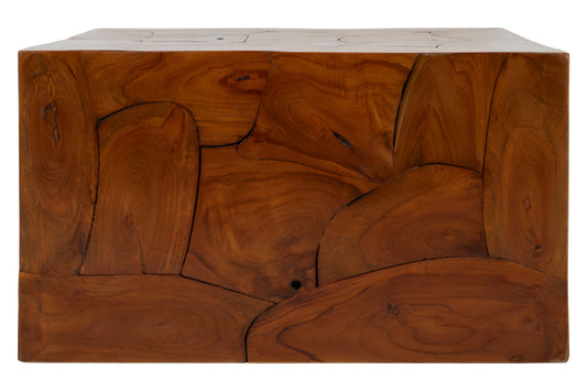 Amiandos Teak Wood Square Coffee Table