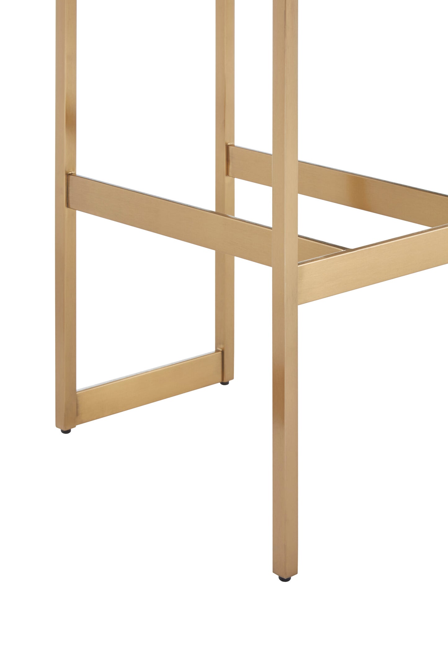 Mayfair Luxe Tiger Print Velvet Bar Stool
