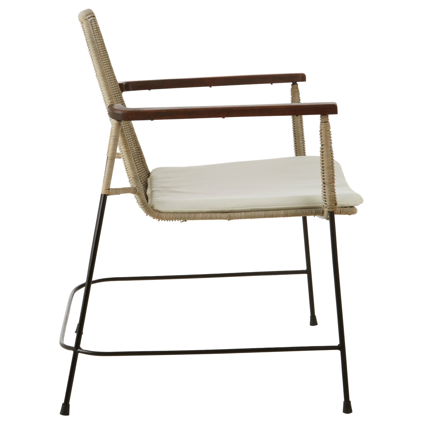 Tropic Traditional Design Natural Rattan Armchair