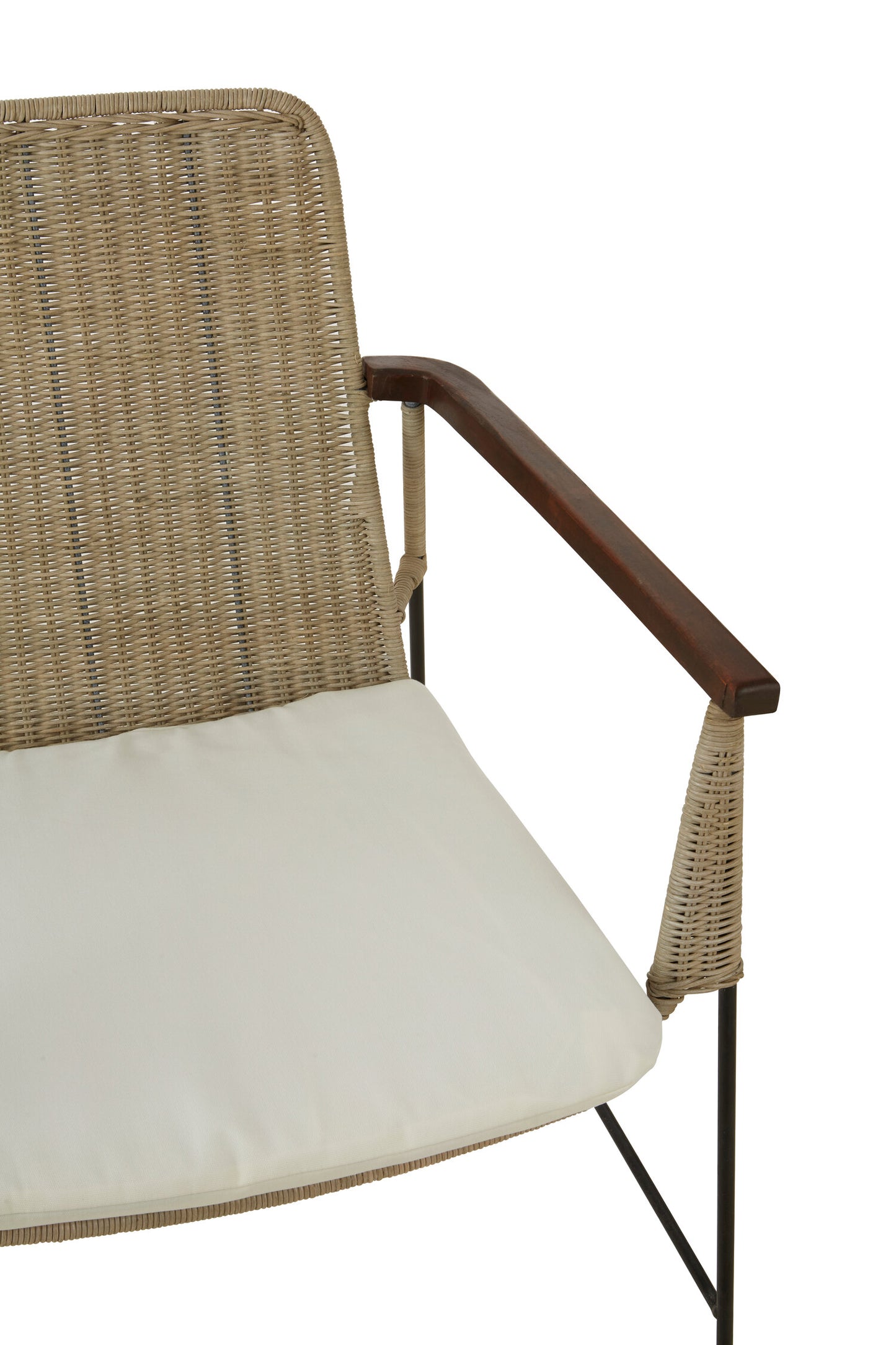 Tropic Traditional Design Natural Rattan Armchair