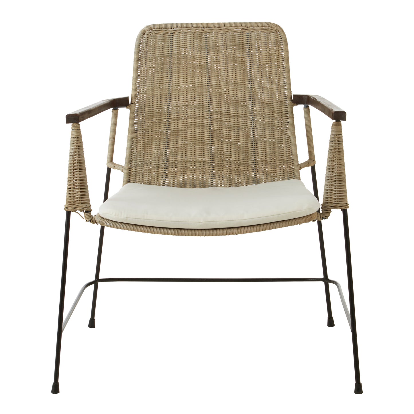 Tropic Traditional Design Natural Rattan Armchair