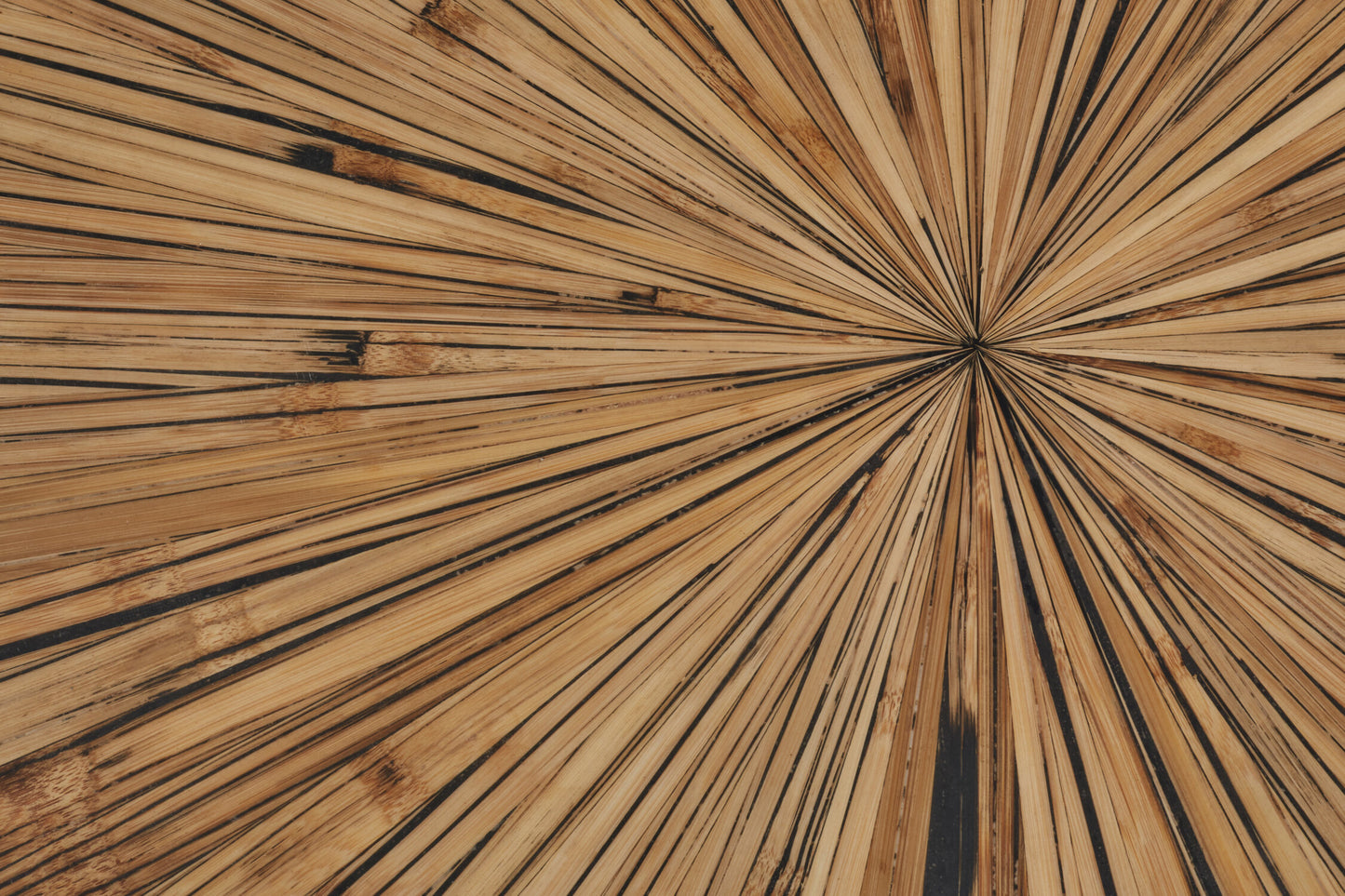 Armand Natural Bamboo Round Coffee Table