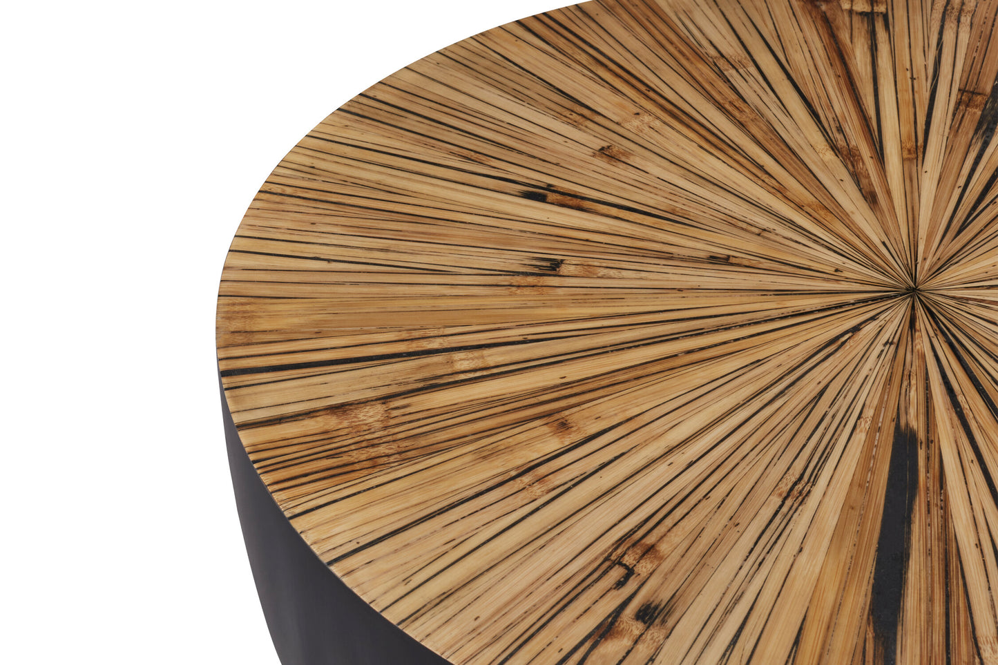 Armand Natural Bamboo Round Coffee Table