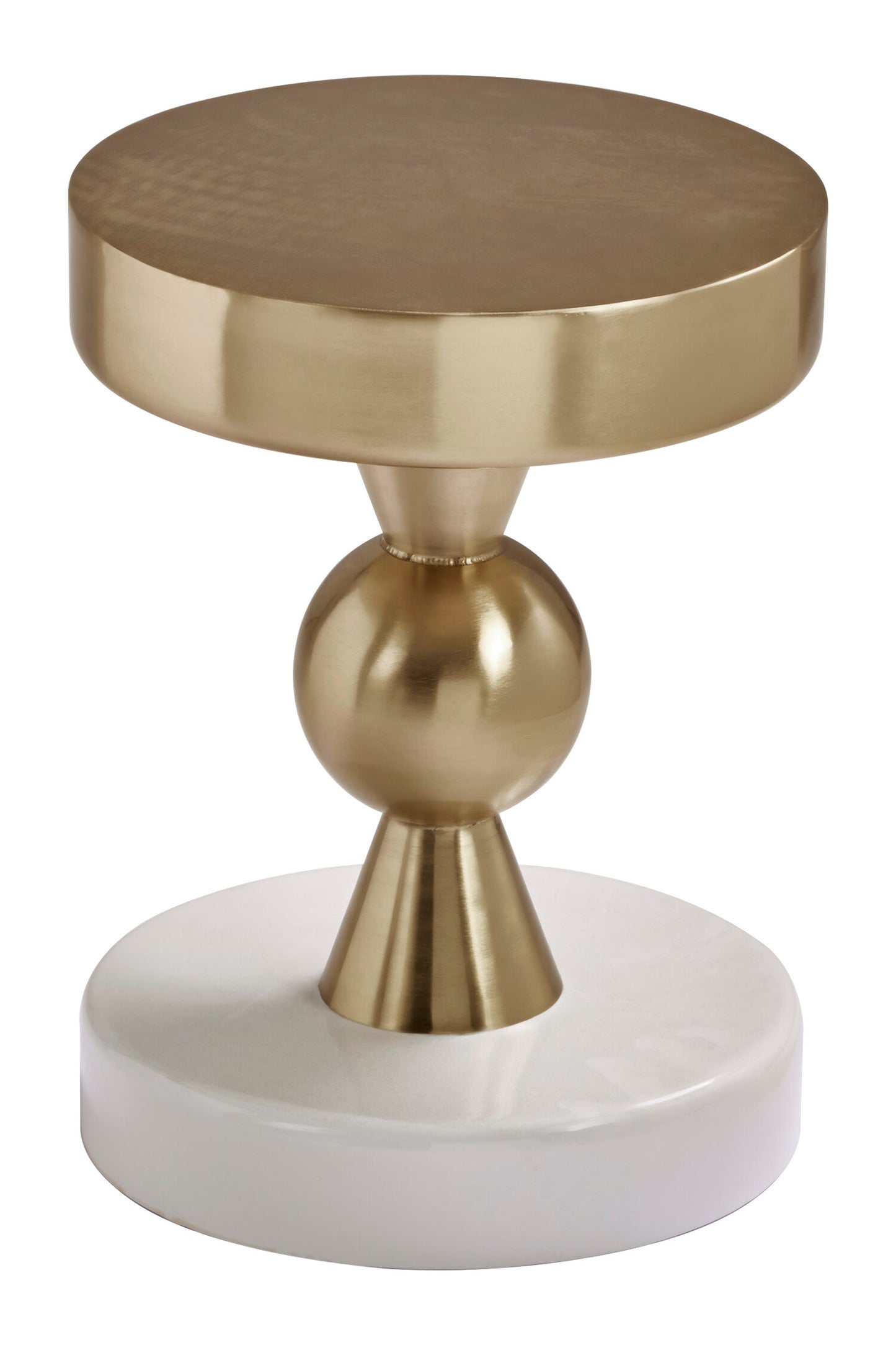 Vogue Gold And Ivory Side Table