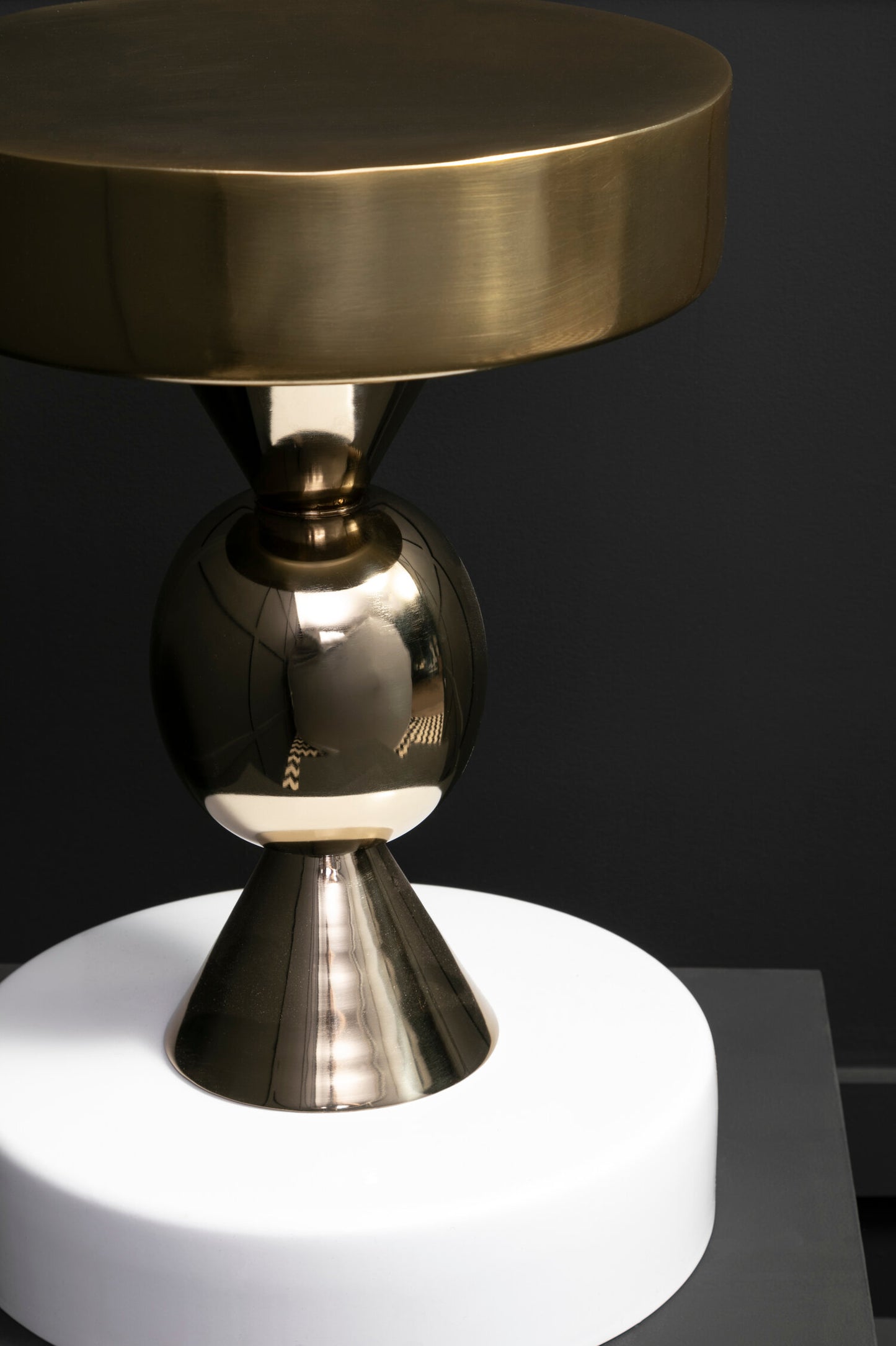 Vogue Gold And Ivory Side Table