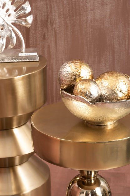 Vogue Gold And Ivory Side Table