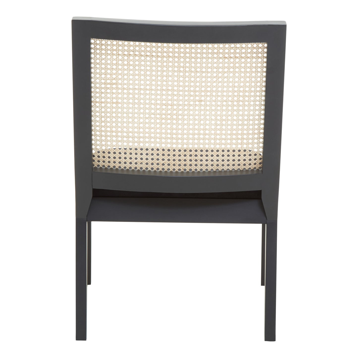 Corsica Rattan Black Frame Armchair | Bali & Blue