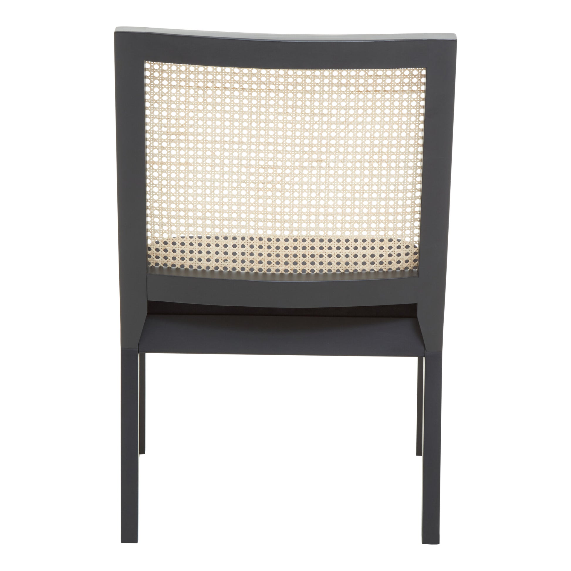 Corsica Rattan Black Frame Armchair | Bali & Blue