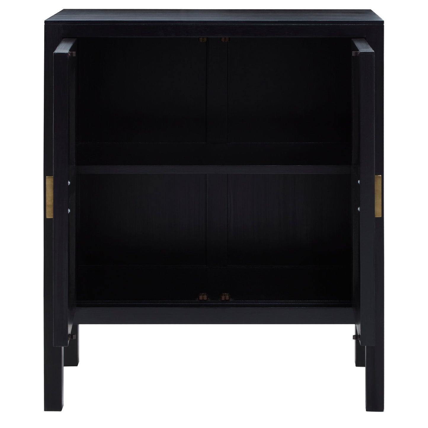 Corsica Black Rattan 2 Door Sideboard