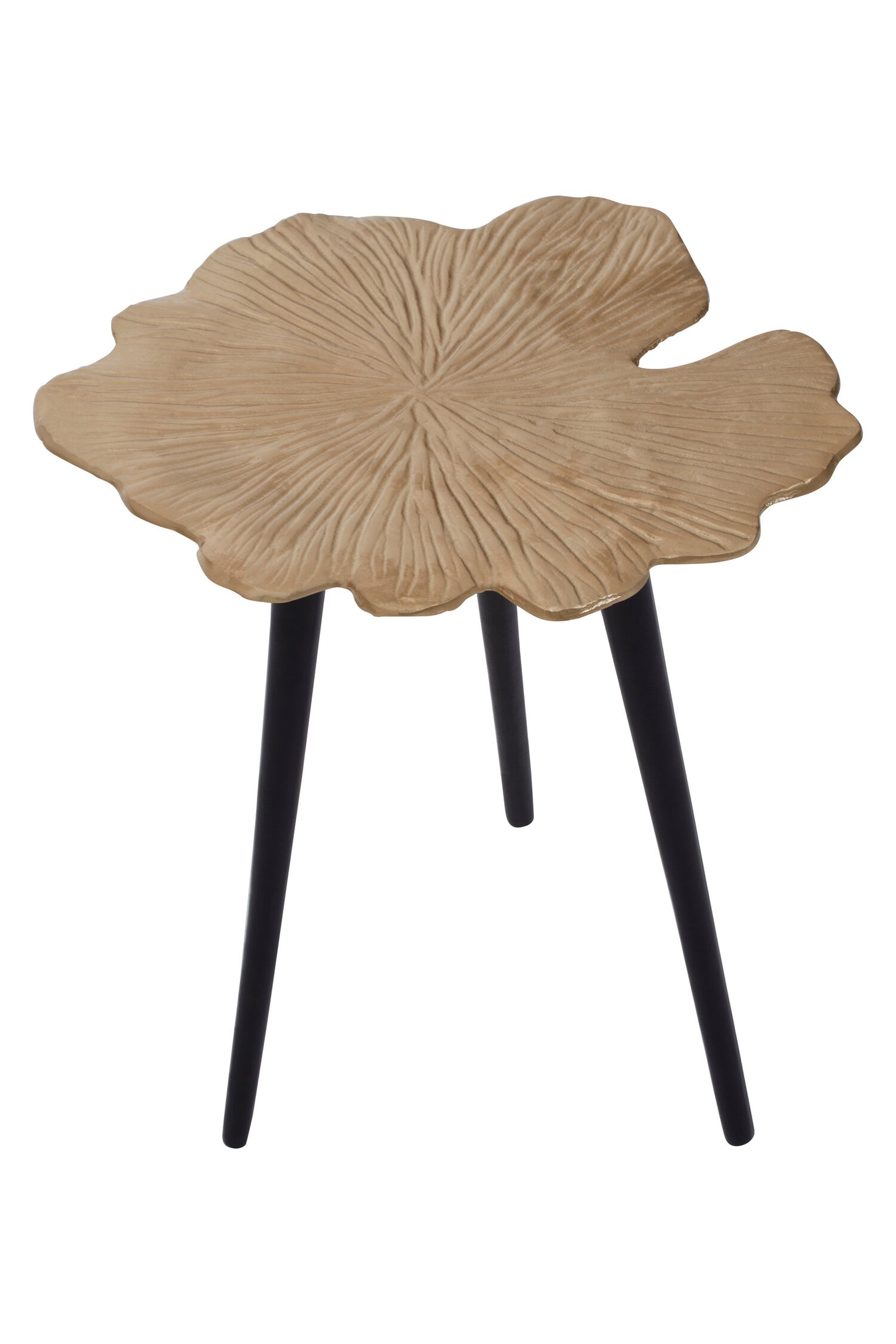 Gold Leaf Small Side Table