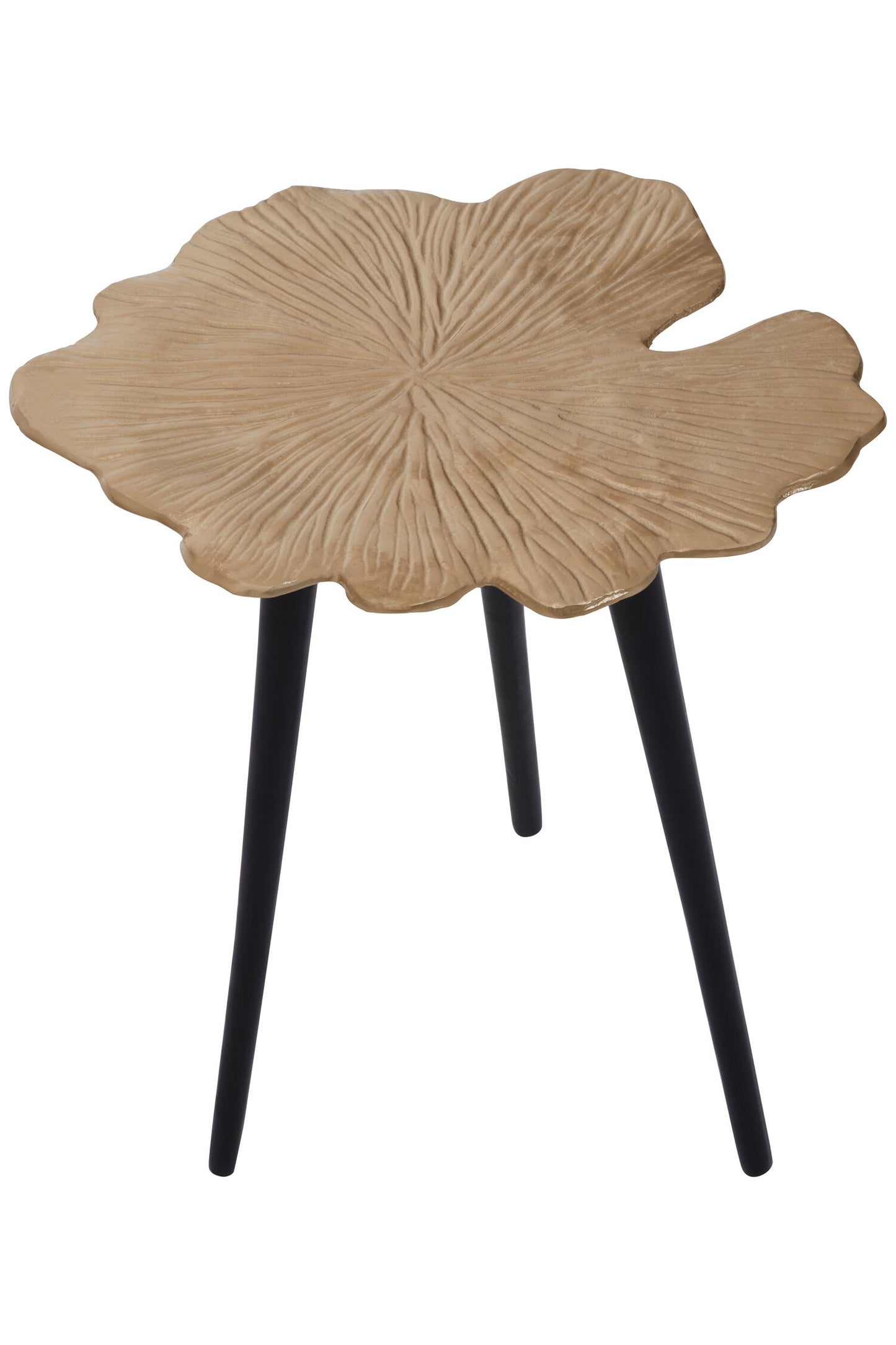 Gold Leaf Small Side Table