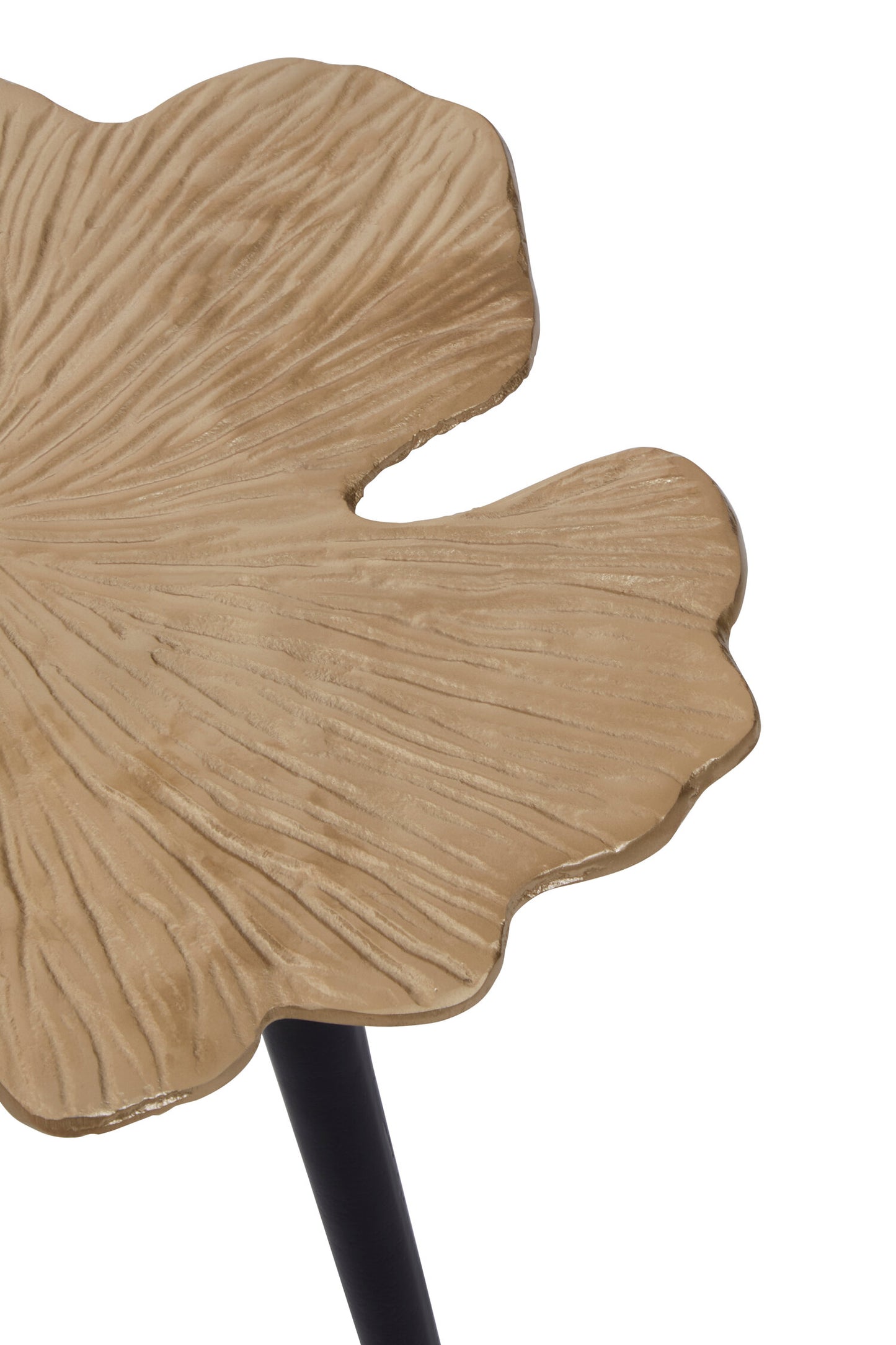 Gold Leaf Small Side Table