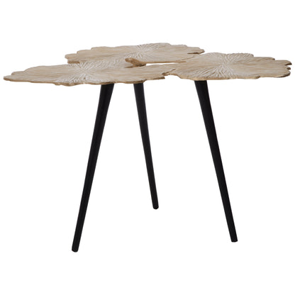 Gold Leaf Large Side Table