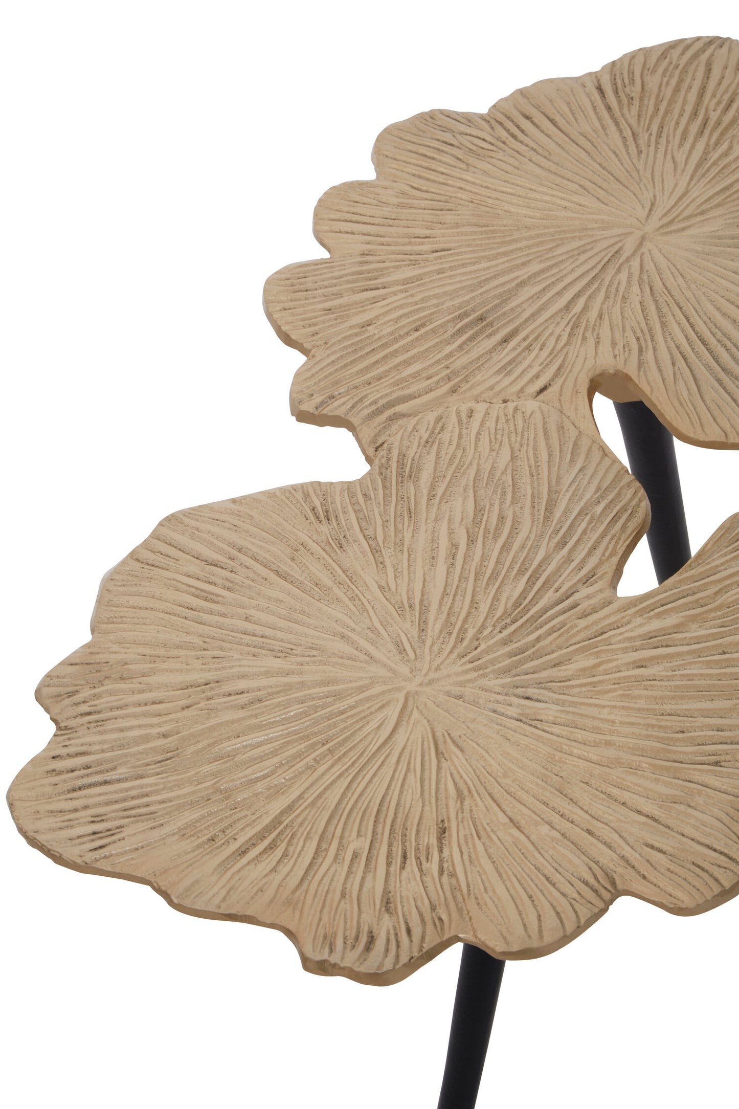 Gold Leaf Large Side Table