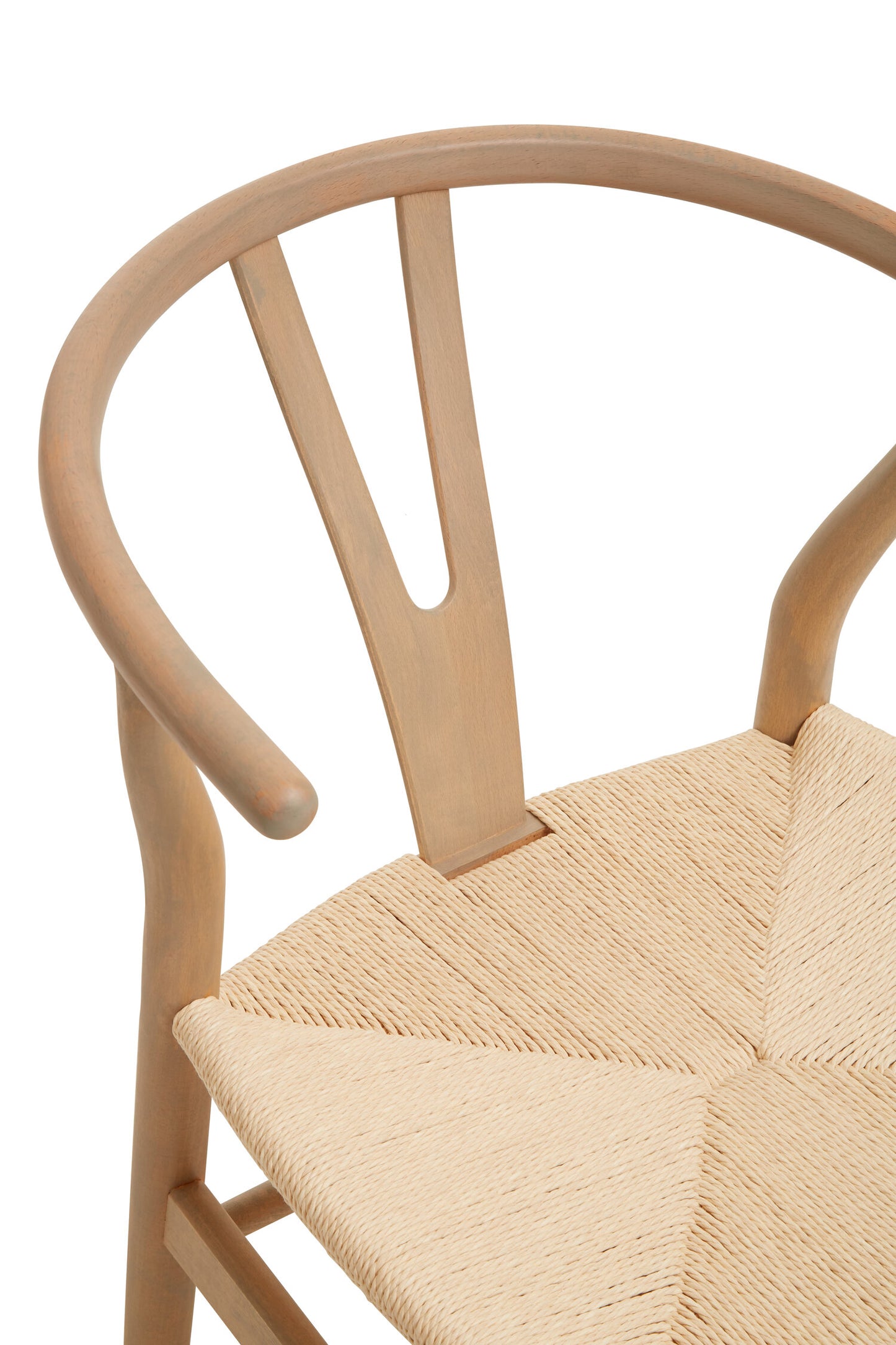 Austin Wishbone Beech Wood Dining Chair