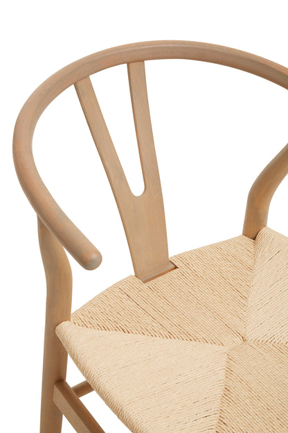 Austin Wishbone Beech Wood Dining Chair