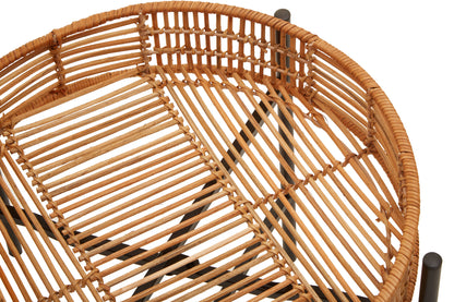 Congo Set Of 2 Natural Rattan Side Tables